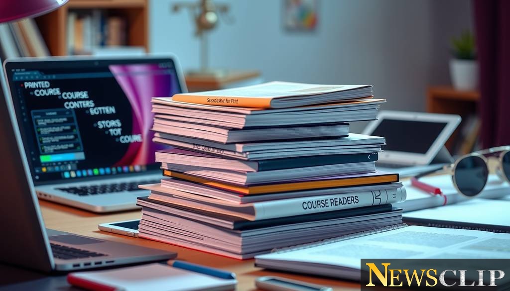 The Case for Printed Course Readers: A Call to Ditch Digital Overload