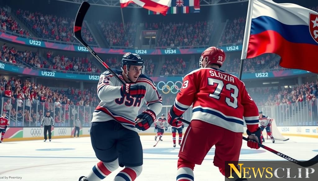 Team USA Dominates Slovakia, Prepares for Gold-Medal Clash with Canada