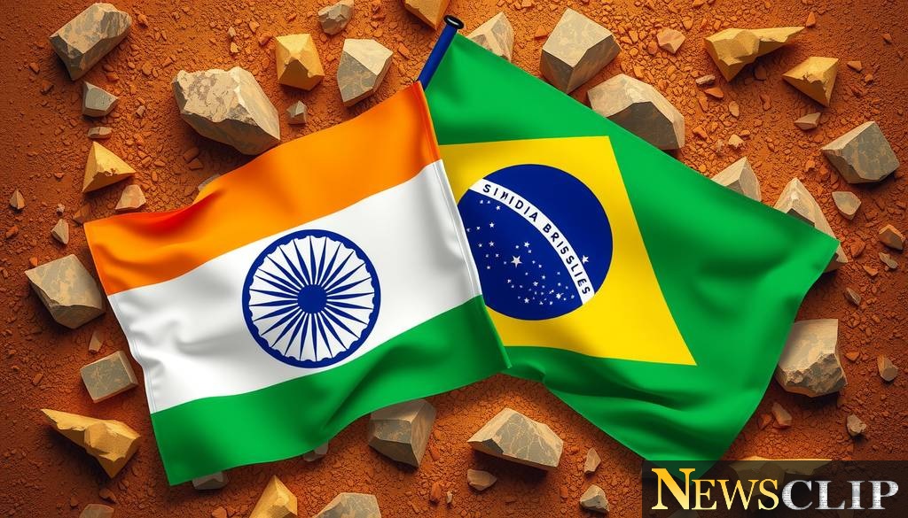 India and Brazil Forge Minerals Pact: A New Dawn in Global Trade