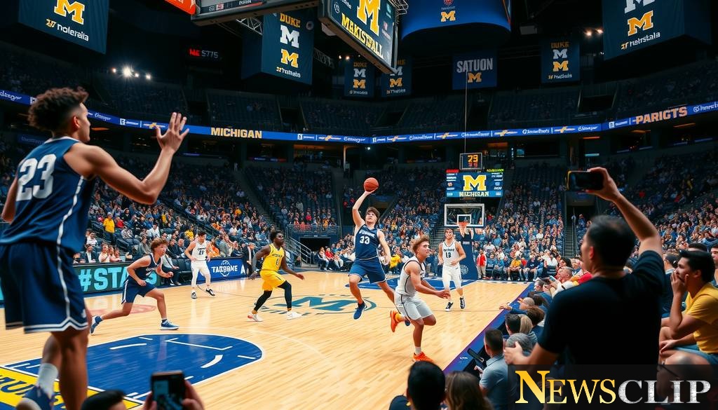 Duke Stuns Michigan in Epic Neutral-Site Clash