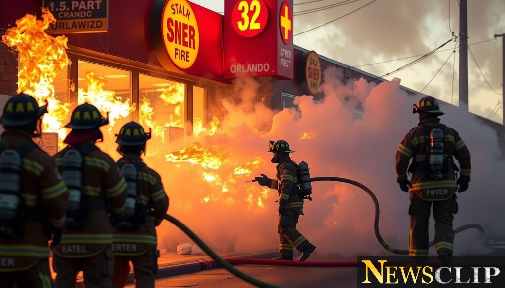 Orlando's 'Plastic Fire': A Close Call with No Injuries