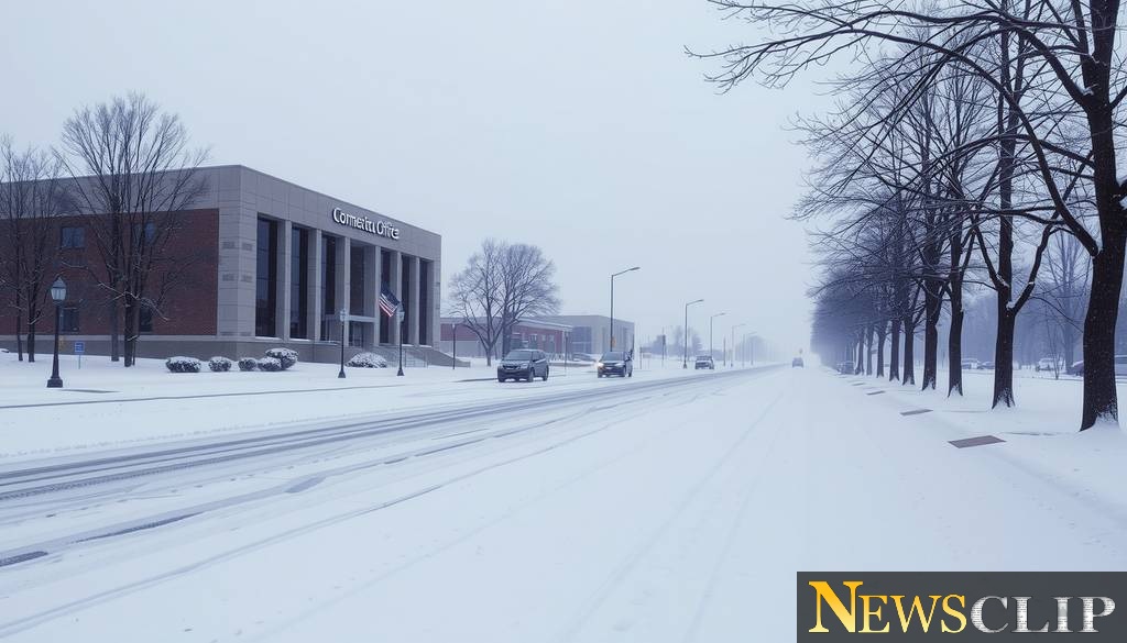 Winter Storm Forces Closure of Connecticut State Offices