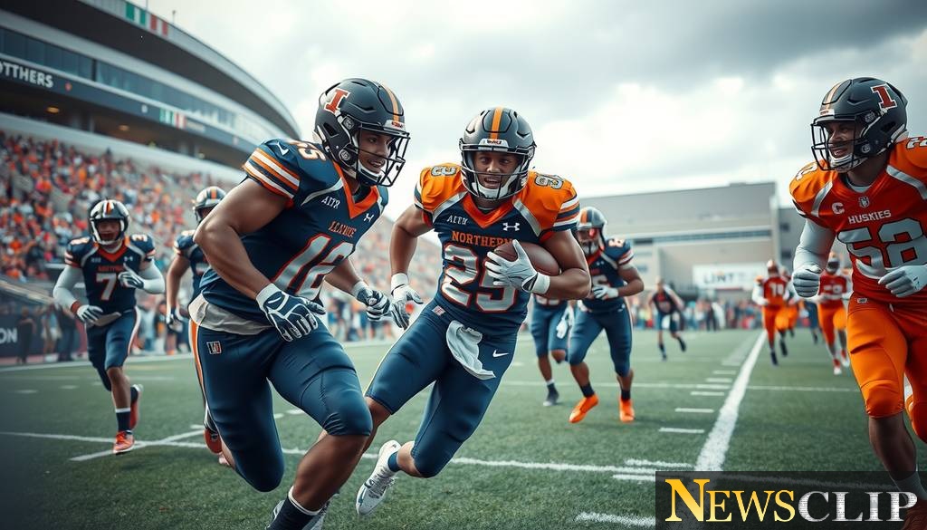 NIU's Regular Season Finale Promises Thrills on CBS Sports Network