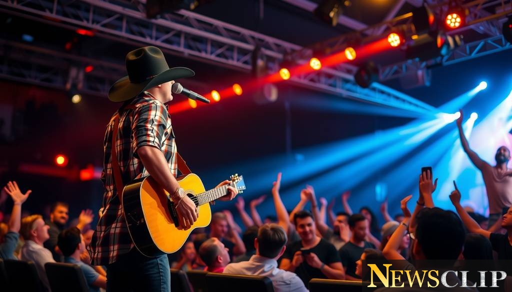 A Country Star's Unyielding Spirit: Performing Against All Odds