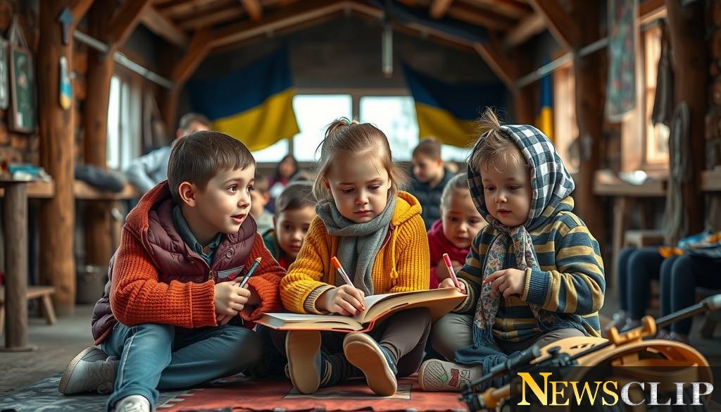 In the Shadow of War: Ukrainian Children Learn Resilience and Resistance