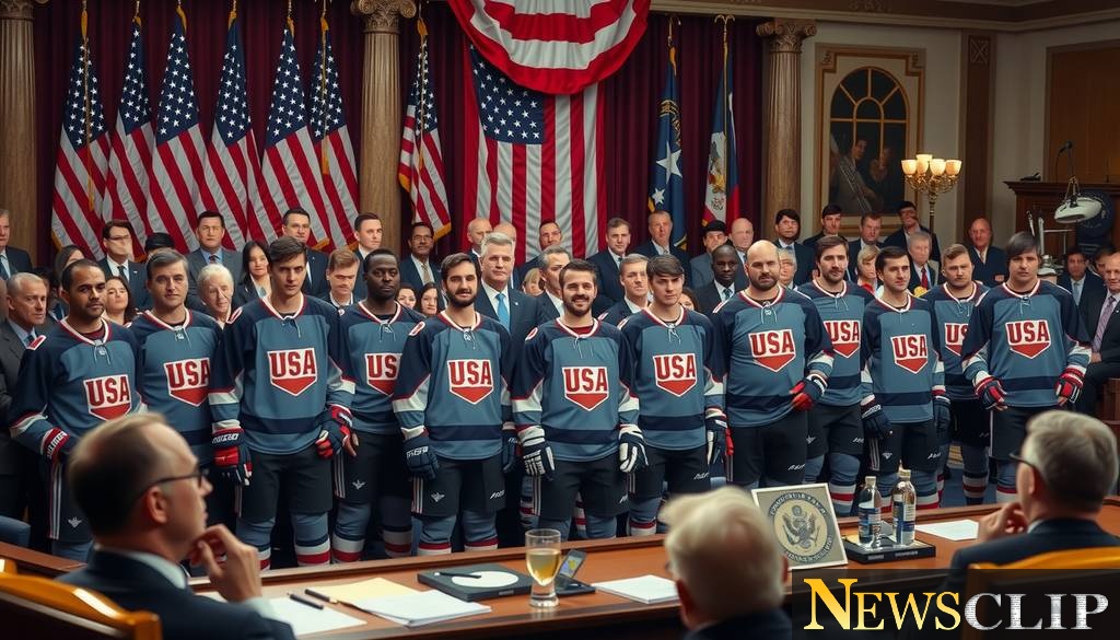Navigating the Ice: U.S. Men's Hockey Team's Role in the State of the Union