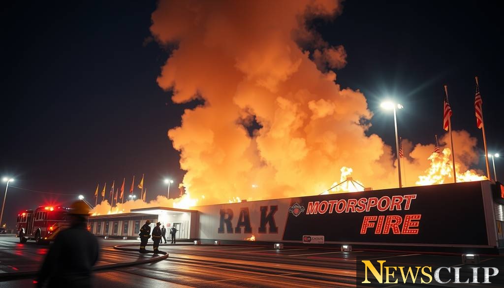 Curtis Motor Sports Fire in Mackinac County: A Night of Quick Action