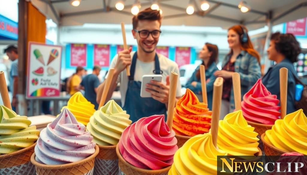 Young Entrepreneur Scoops Up Success at Leeward CC Food Program