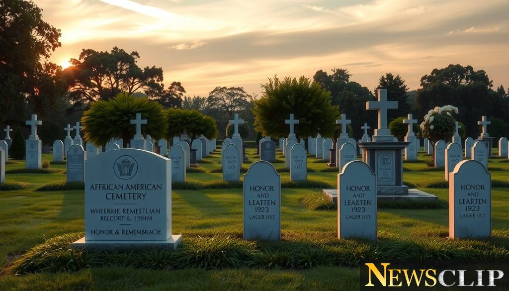 Honoring Our Past: The Vital Initiative to Restore African American Cemeteries