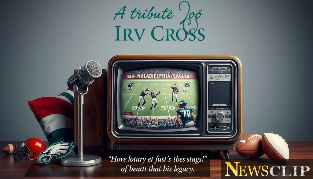 Irv Cross: A Trailblazer in Sports Media and a Legacy for Eagles Fans