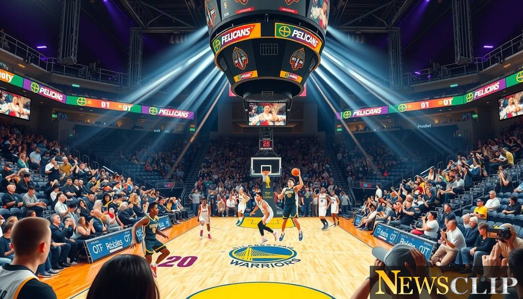 Game Night Vibes: Pelicans vs. Warriors Capture the Spirit of New Orleans