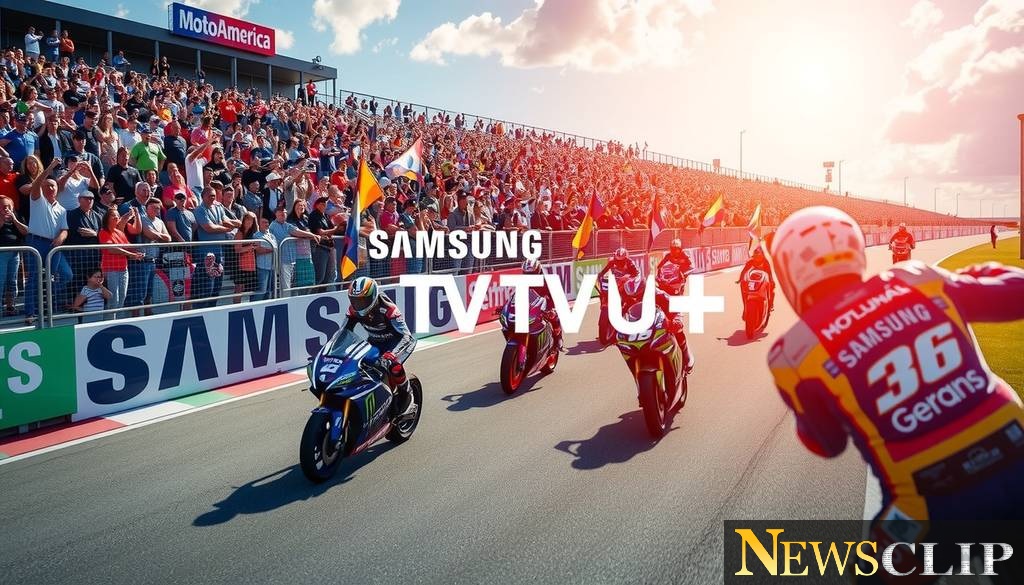 Revving Up Entertainment: Samsung TV Plus Becomes MotoAmerica's Exclusive Home