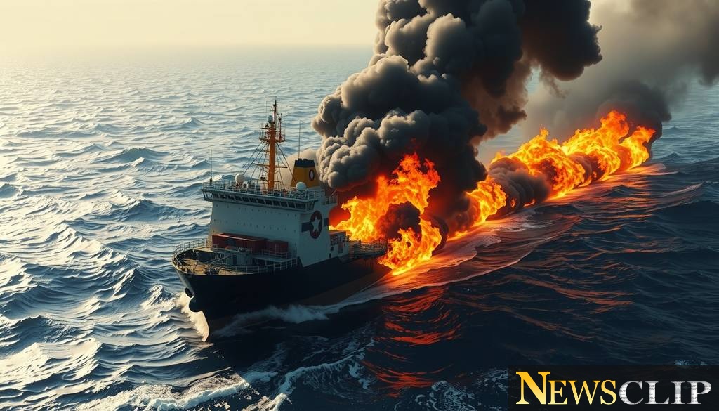 Abandoned Vessel in Flare-Up: The Dangers of Disregarding Maritime Safety