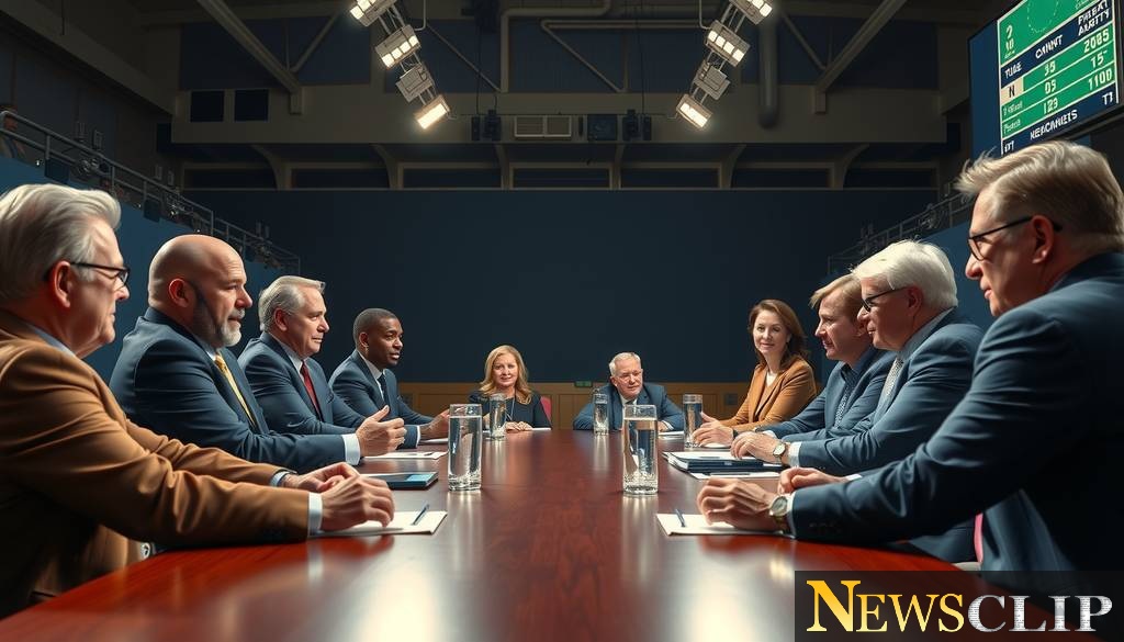 Bridging Politics and Play: NU President Joins Trump's College Sports Roundtable