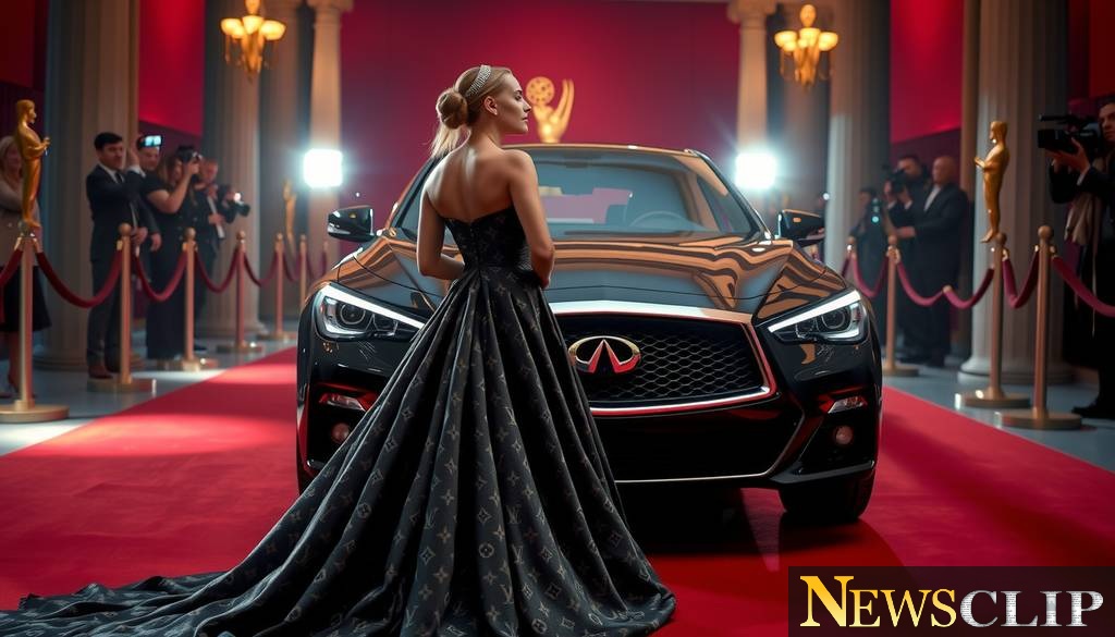 Chase Infiniti Shines in Louis Vuitton at BAFTA Awards