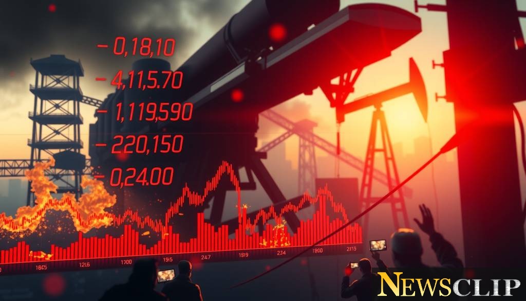 Economic Storm Clouds: Dow Futures Plummet Amid Oil Price Surge Following Iran Attack