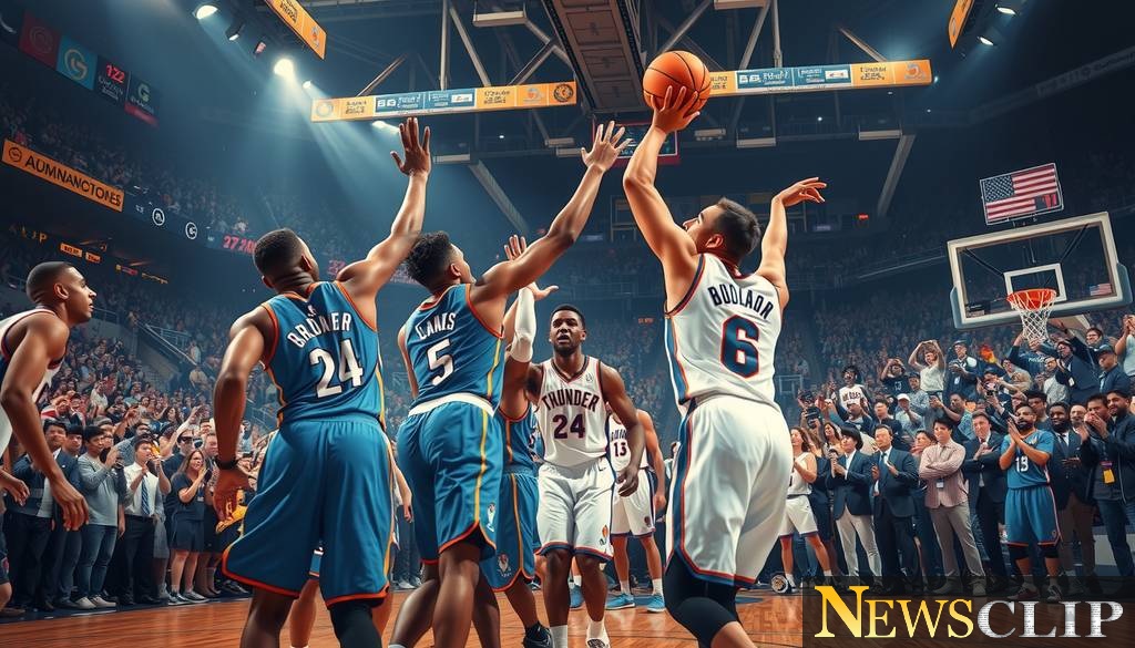 Thunder Soar Over Mavericks: A 100-87 Victory Through the Lens