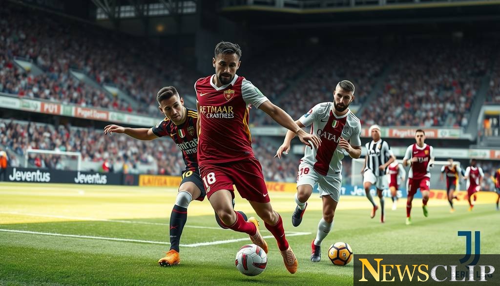 Showdown in Serie A: Roma vs. Juventus Official Line-Ups Revealed