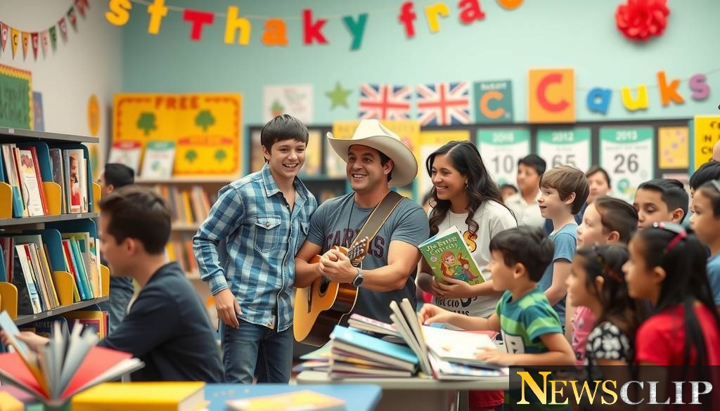 When the Stars Align: Country Music Icon Gives Back at Local Book Fair