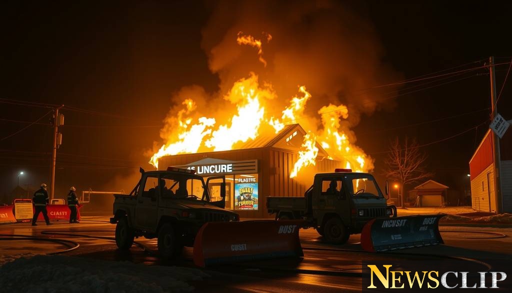 Lakeville Blaze Claims Two Snowplows: A Local Business Reflects on Recovery
