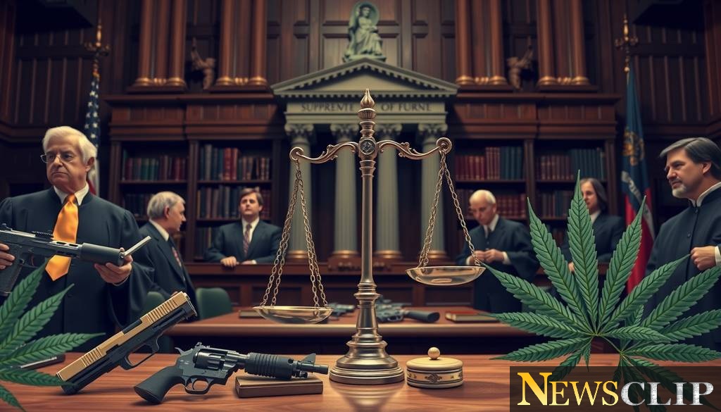 Supreme Court Weighs Gun Rights Against Drug Use in Landmark Case