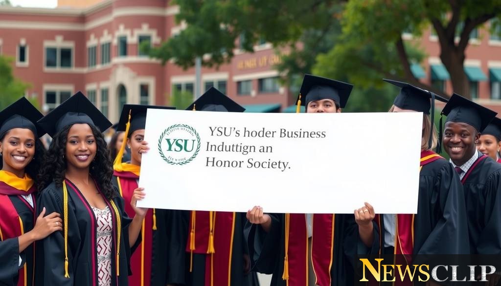 YSU's Business Students Shine with Honor Society Induction