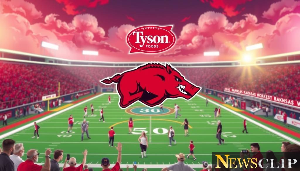 Arkansas Razorbacks Ink Game-Changing Partnership with Tyson Foods